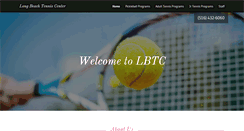 Desktop Screenshot of longbeachtenniscenter.com